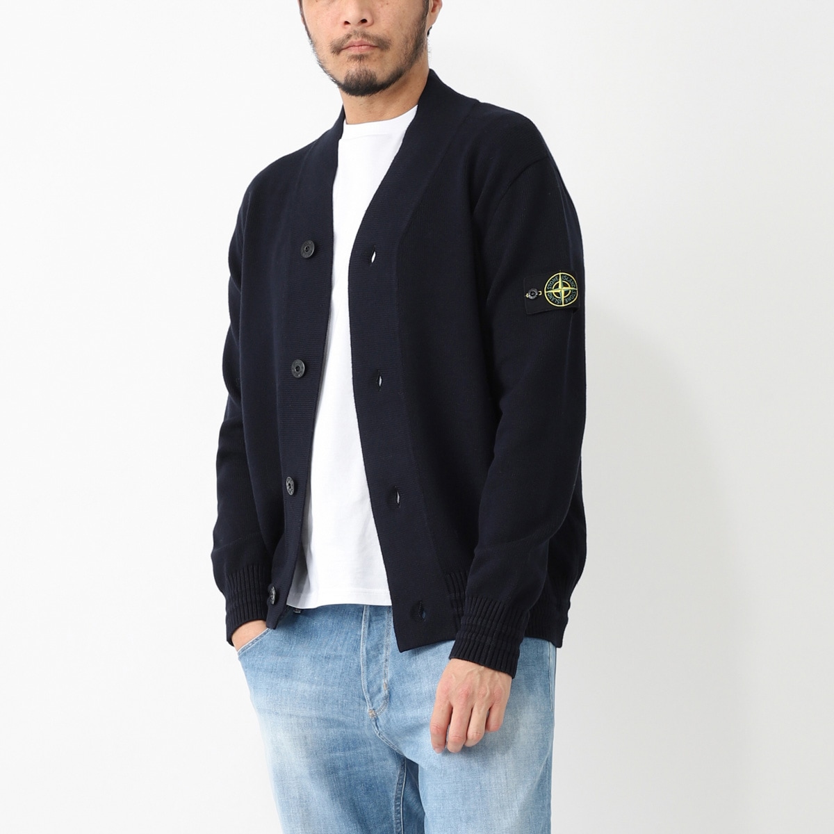 アウトレット】STONE ISLAND ストーンアイランド カーディガン/556A2