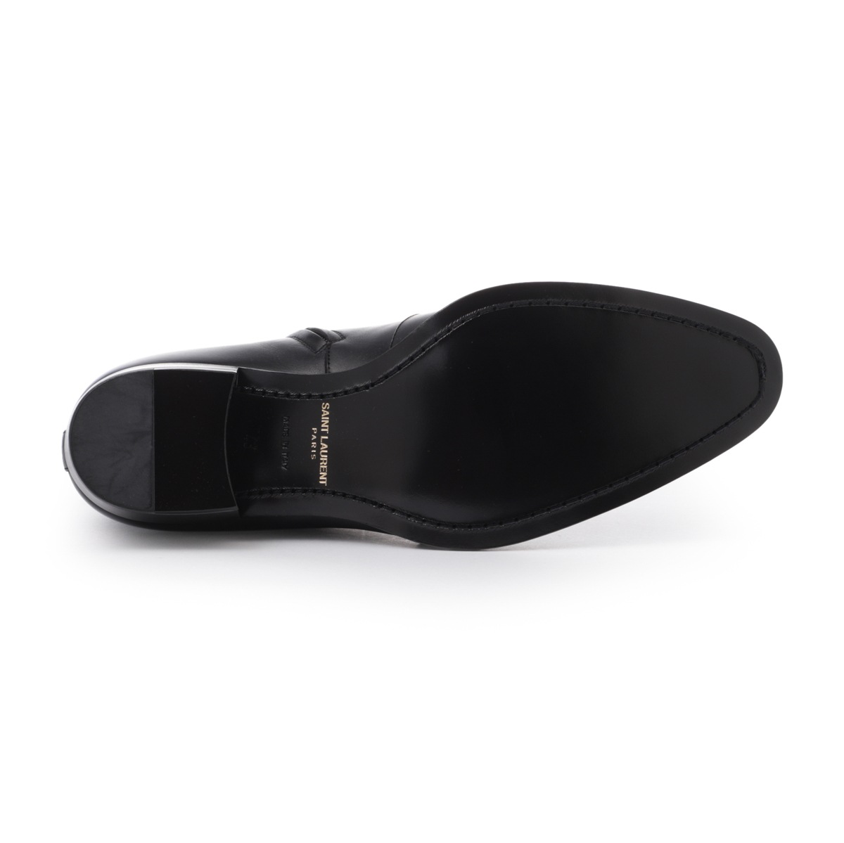 SAINT LAURENT サンローラン ブーツ/WYATT ZIPPED BOOTS【大きいサイズ