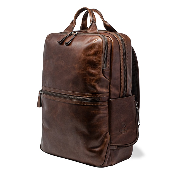 レザービジネスリュック ASTER アスター ブラウン 茶｜【公式】モラル