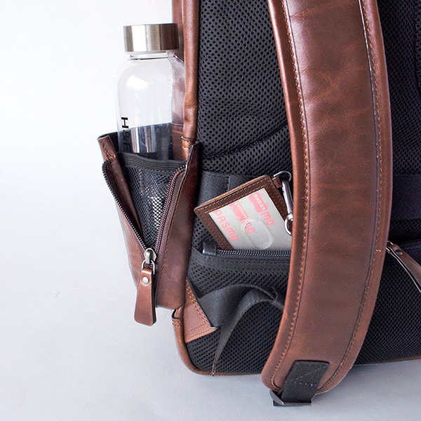 レザービジネスリュック ASTER アスター ブラウン 茶｜【公式】モラル