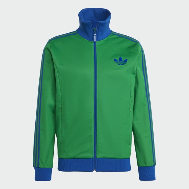 Adicolor Heritage Now ストライプ トラックトップ グリーン