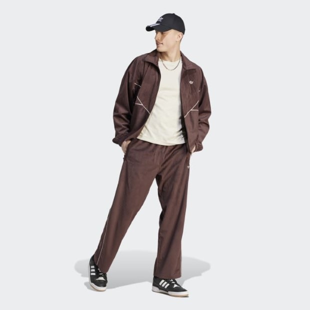 アディカラー シーズナル コーデュロイ トラックジャケット シャドー