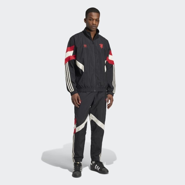 マンチェスターユナイテッド オリジナルス トラックトップ ブラック