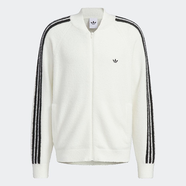 アディカラー SST ニット トラックトップ オフホワイト ｜アパレル