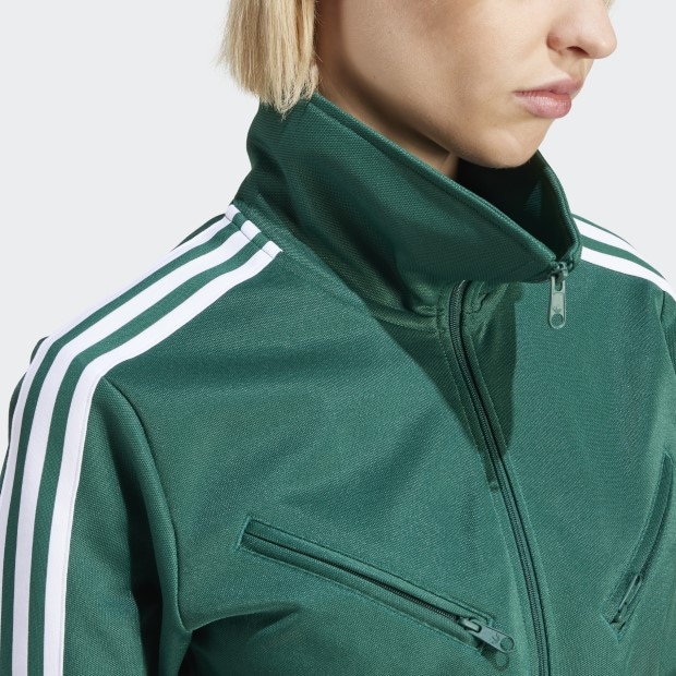 レディース モントリオール トラックトップ カレッジグリーン