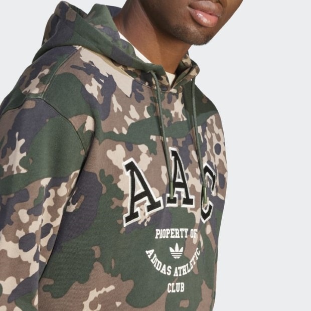 AAC カモパーカー シャドーグリーン×マルチカラー｜アパレル