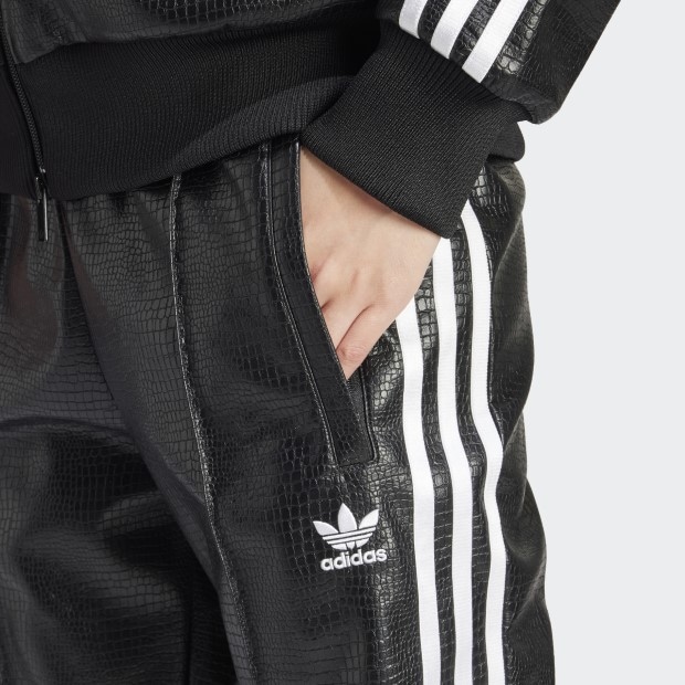 レディース アディダスオリジナルス プレミアム フェイクレザー SST