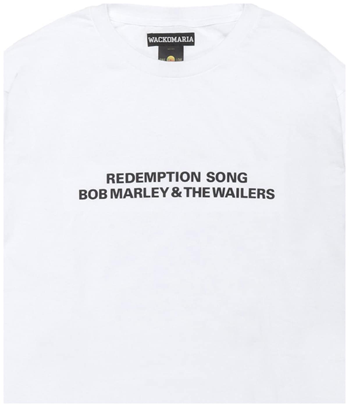BOB MARLEY / CREW NECK LONG SLEEVE T-SHIRT (TYPE-4)【WHITE