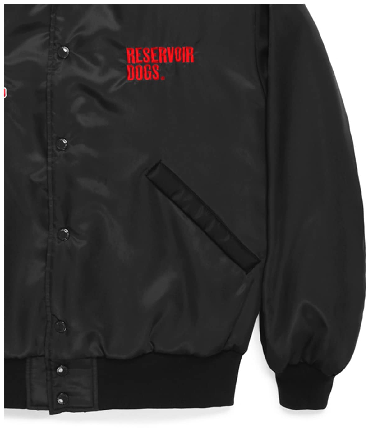 RESERVOIR DOGS / NYLON VARSITY JACKET【BLACK】｜WACKO MARIA