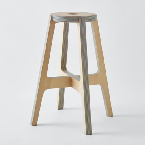 stool】PW stool（bluegreen）（スツールPWスツール） | PLYWOOD