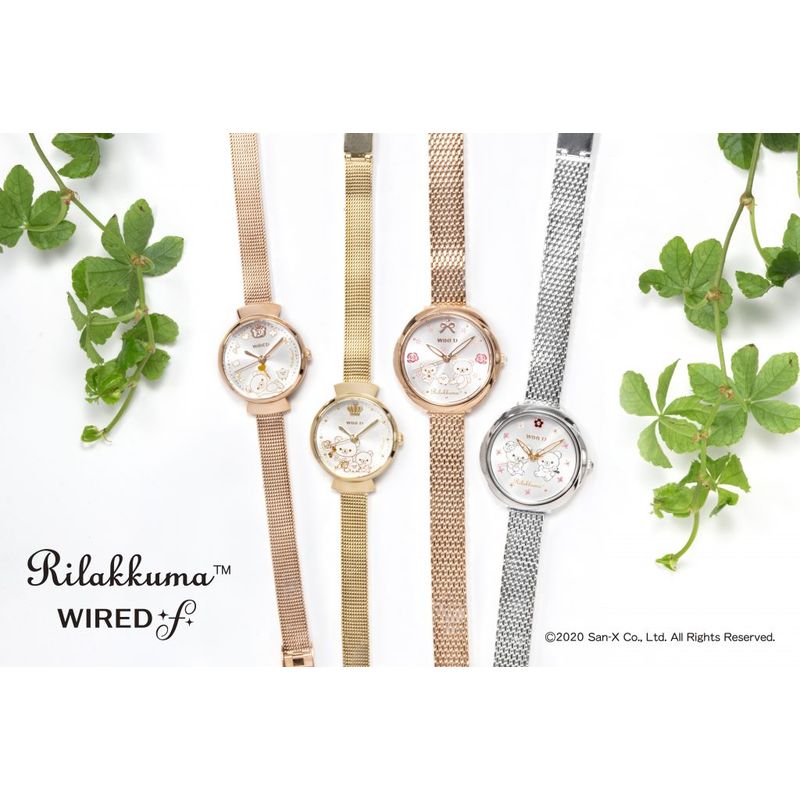 SEIKO WIRED f（ワイアードエフ）【限定350本】リラックマ コラボ第二