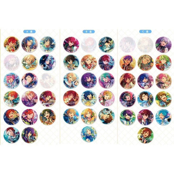 あんスタ 中国 星光缶バッジ 月永レオ 10個セット 月永レオ 星光缶