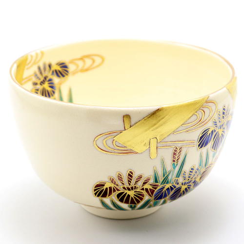 抹茶碗 八ツ橋 中村能久作 夏物の通販は【茶道具のみのる園】