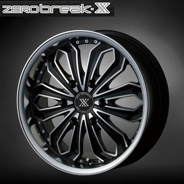 ハイエース用アルミホイール】ゼロブレイク X(zerobreak X)《17インチ