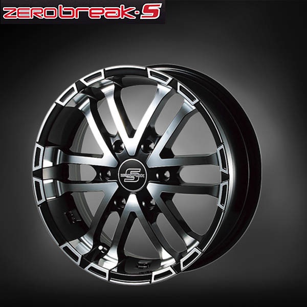 ハイエース用アルミホイール】ゼロブレイク S(zerobreak S)《17インチ