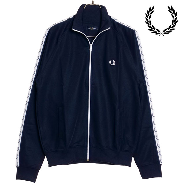 フレッドペリー FRED PERRY メンズ テープド トラックジャケット