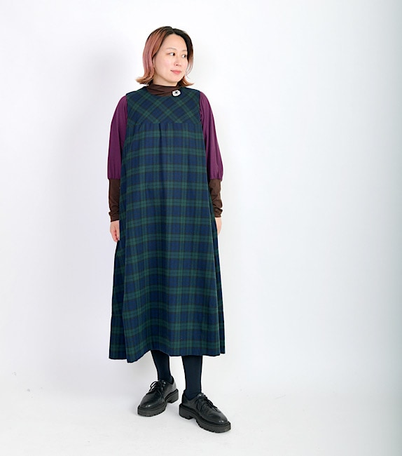 ブラックウォッチジャンパースカート | ITEM,WEAR,ワンピース | Reve