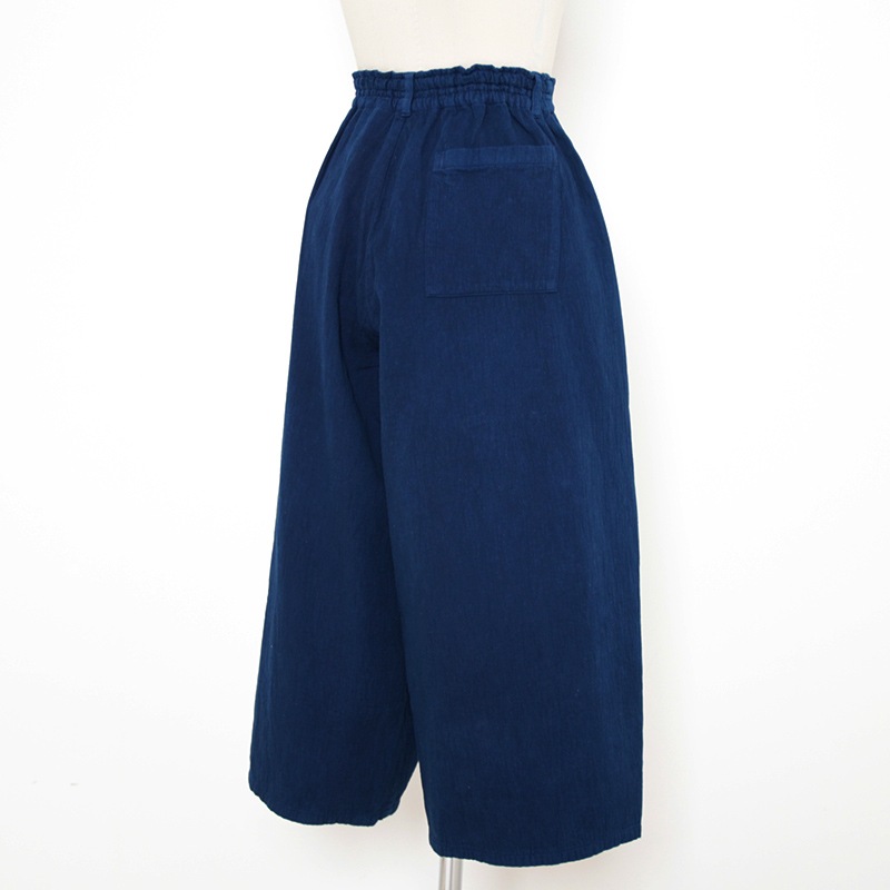 五感 パンツ [藍染×インディゴ手染め パンツ] 綿100％ M～Lサイズ