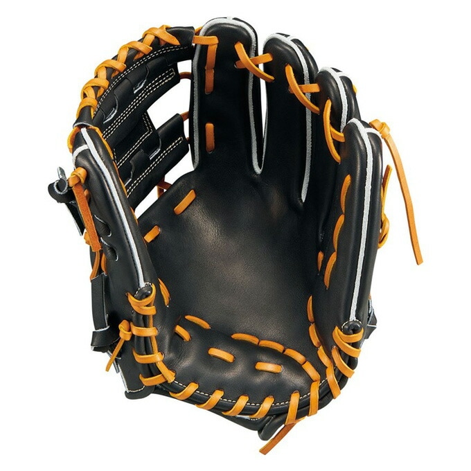 オレンジ/右投げ用のみ】ZETT（ゼット）限定 硬式用グラブ