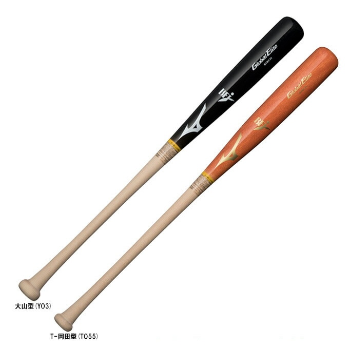 T-岡田型/84cmのみ】MIZUNO（ミズノ）限定 硬式用木製バット