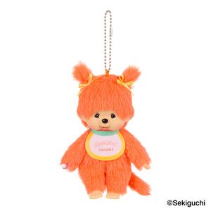 モンチッチCOLORS キーチェーン ヒョウ柄|【ぬいぐるみのセキグチ