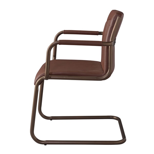 カンティレバーのアーム付きダイニングチェア | ミッドセンチュリー