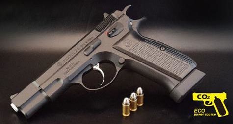 店内全品5％OFFクーポン】Carbon8 CZ75 2nd CO2 ガスブローバック