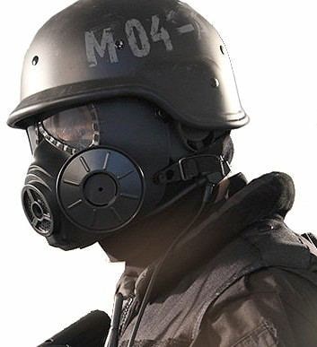 ガスマスクS10レスピレータータイプ マスク＆ゴーグル サバゲー