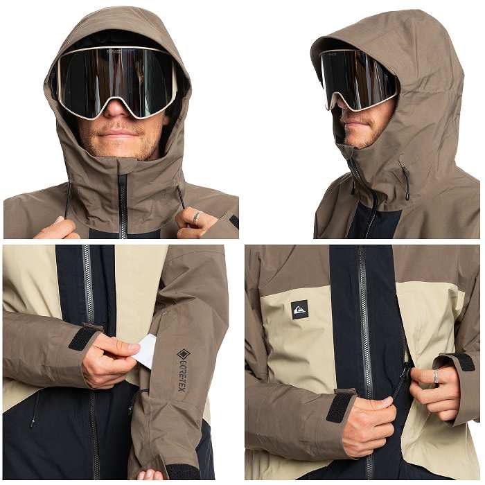 QUIKSILVER クイックシルバー EQYTJ03477 FOREVER STRETCH GORE-TEX JK