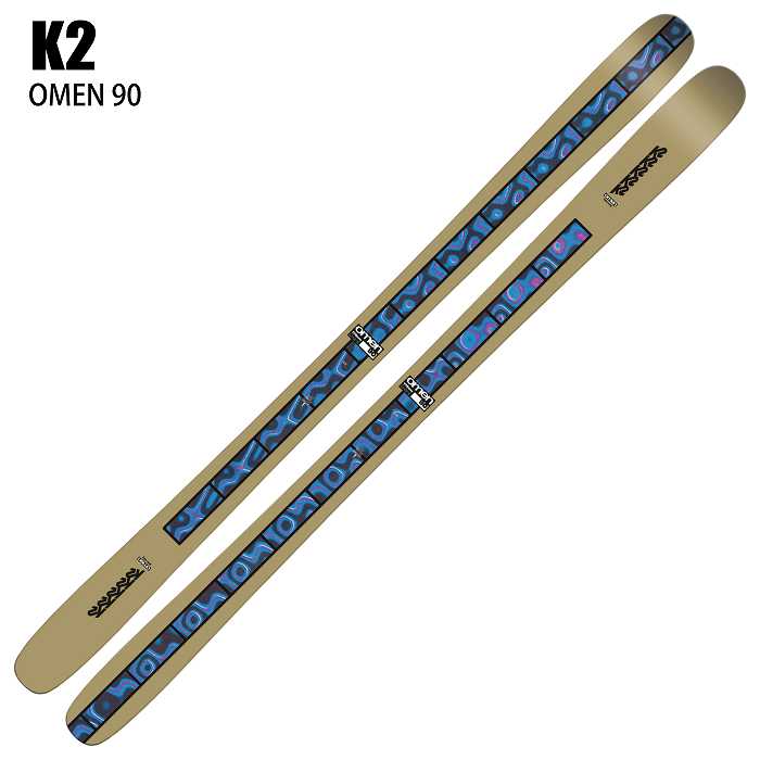 ケーツー スキー板 2026 K2 OMEN 90 オーメン 板単品 25-26 | スキー