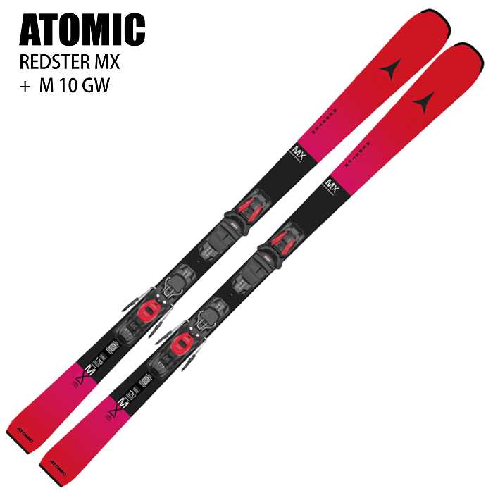 アトミック スキー板 2026 ATOMIC REDSTER MX + M 10 GW RED.T-BLACK