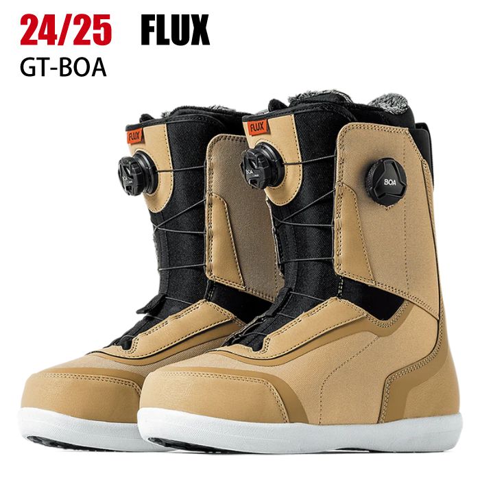 2025 FLUX フラックス GT-BOA BLACK/TAN 24-25 BOA スノーボード