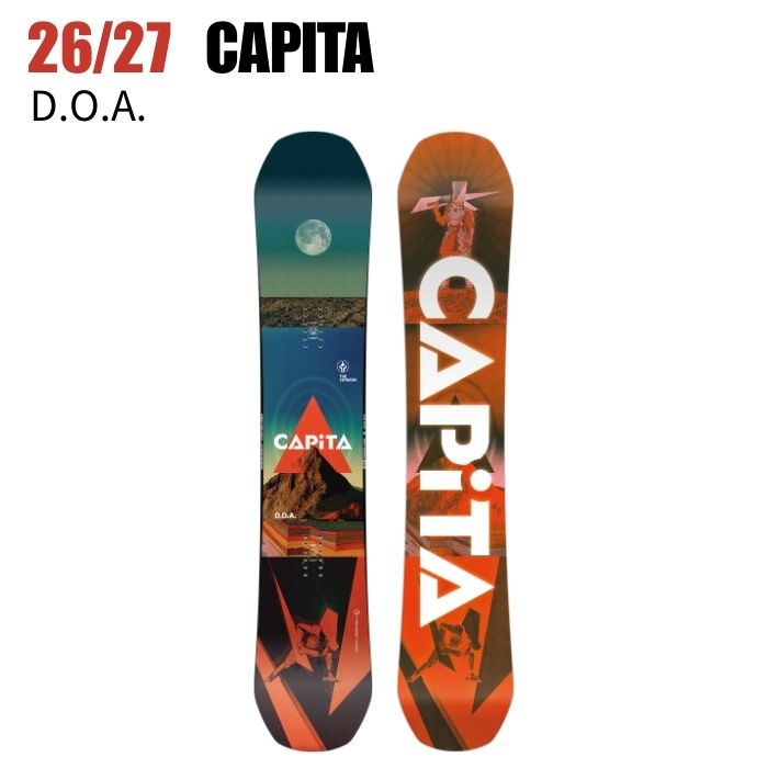 2027 CAPITA キャピタ D.O.A. ディーオーエー 26-27 ボード板