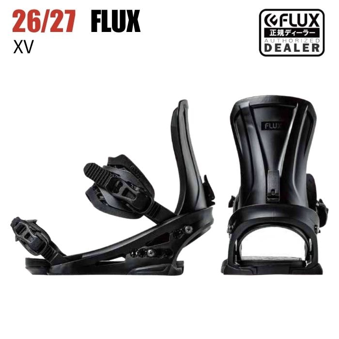 2027 FLUX フラックス XV エックスブイ BLACK 26-27 スノーボード