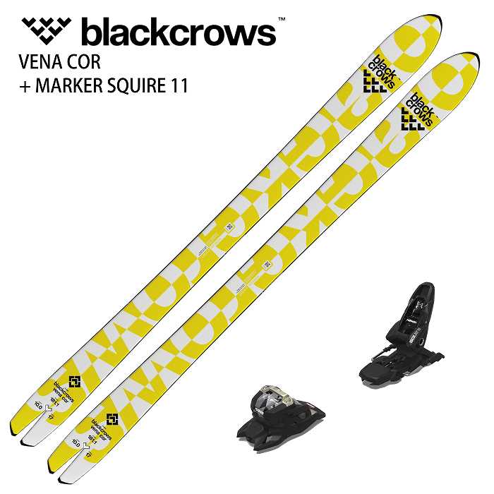 早期予約10％ポイント還元！][特典付][スキー2点セット]ブラック