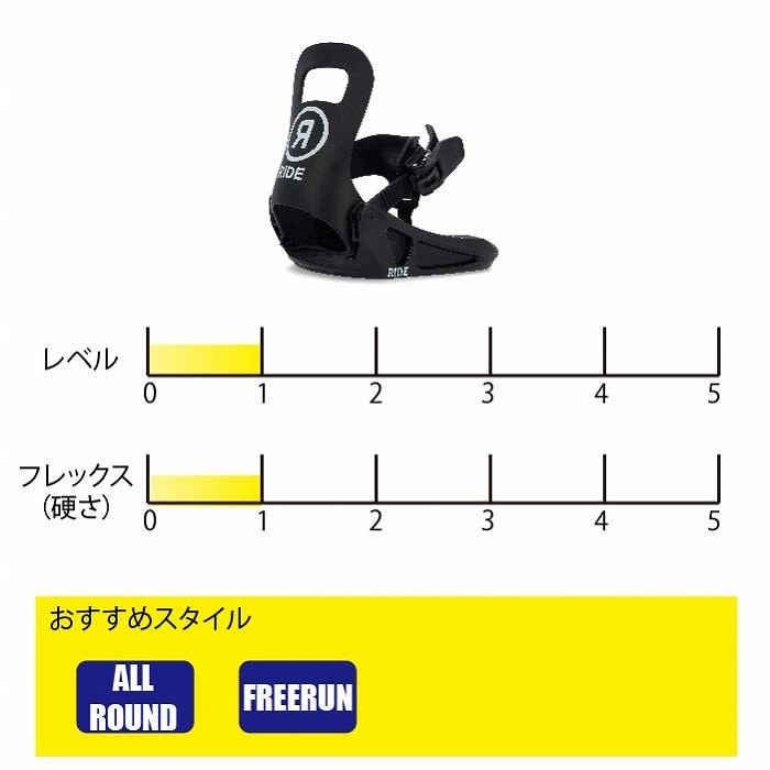 2026 RIDE ライド MICRO マイクロ BLACK 25-26 キッズ ジュニア