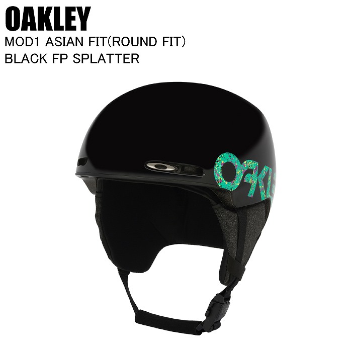 OAKLEY オークリー 99505A-0ZZ MOD1 ASIAN FIT BLACK / FP SPLATTER