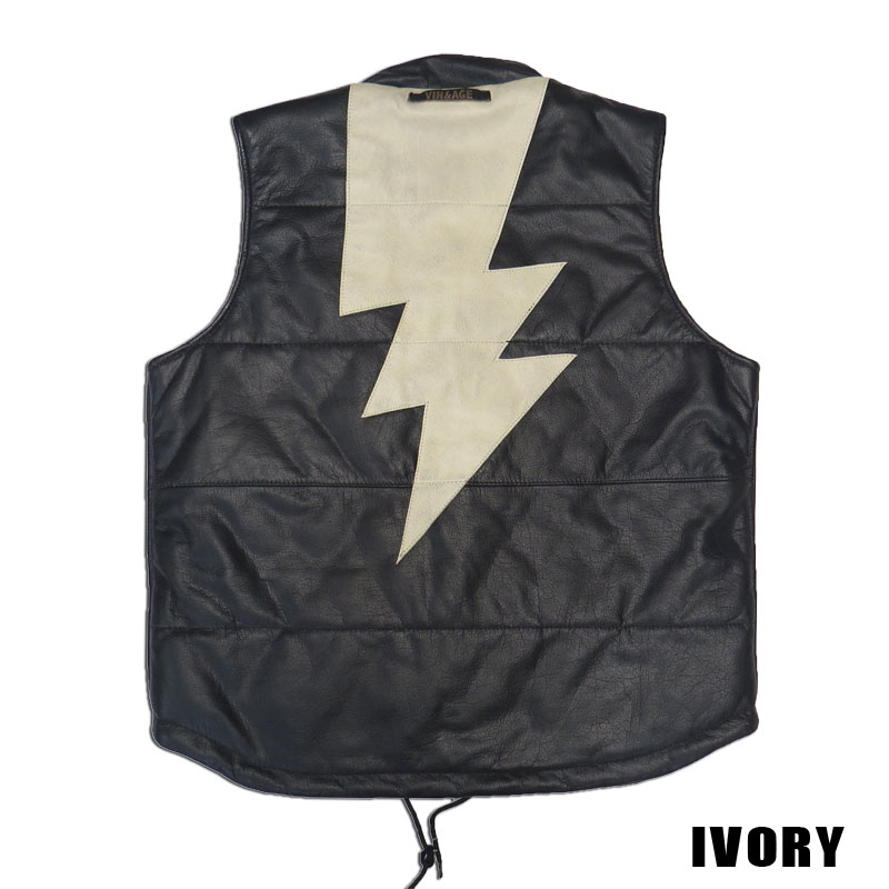 Vin＆Age NAUGHTY LEATHER VEST レザー ナーティーベスト （VLJ6）｜2