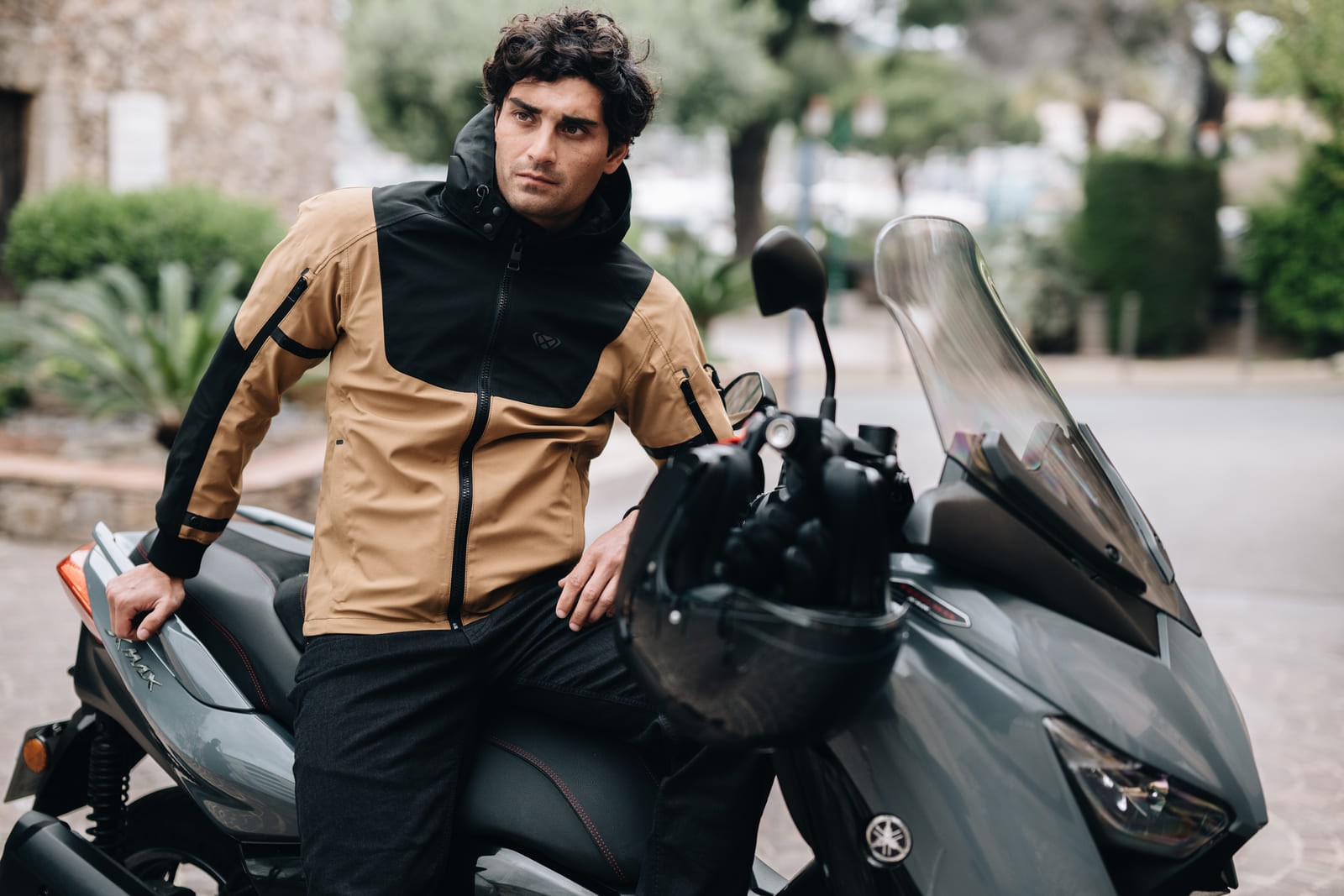 IXON（イクソン）M-BURNING WP A 秋冬オールシーズンジャケット(CAMEL