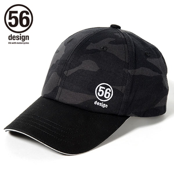 56デザイン 迷彩キャップ BD ブラック / 56design Meisai Cap BD Black