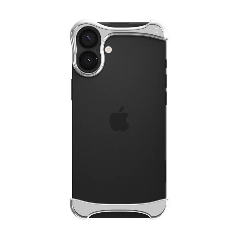 Arc（アーク） [ iPhone 16 用 ] アルミ・ミラーシルバー バンパー