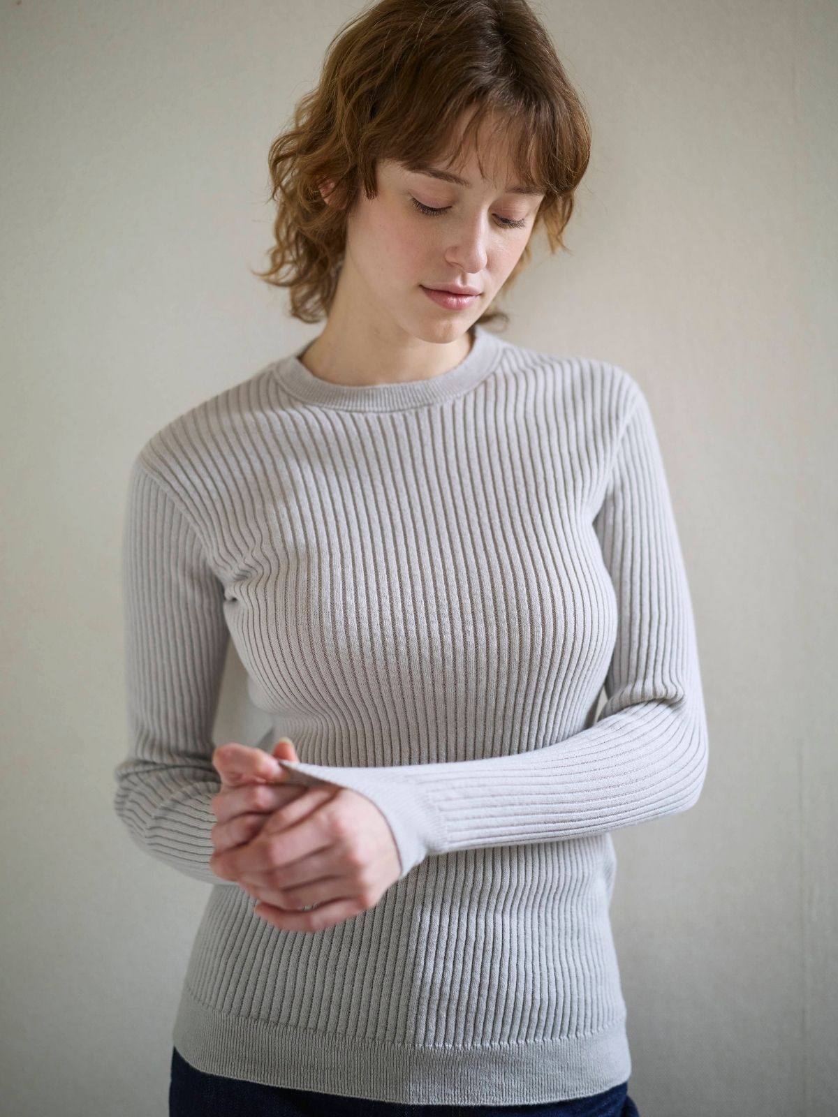 シリーズ商品2点以上で10%OFF/残りわずか】新色｜コットンエアリーリブ