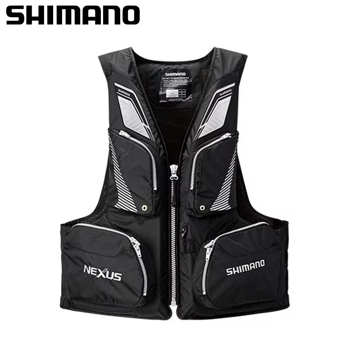 シマノ ネクサスフローティングベスト VF-142Q ブラック | ウェアー類