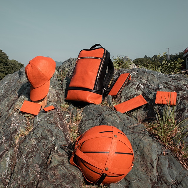 レザージー/leather-g】バスケ革のリュック メンズ レディース