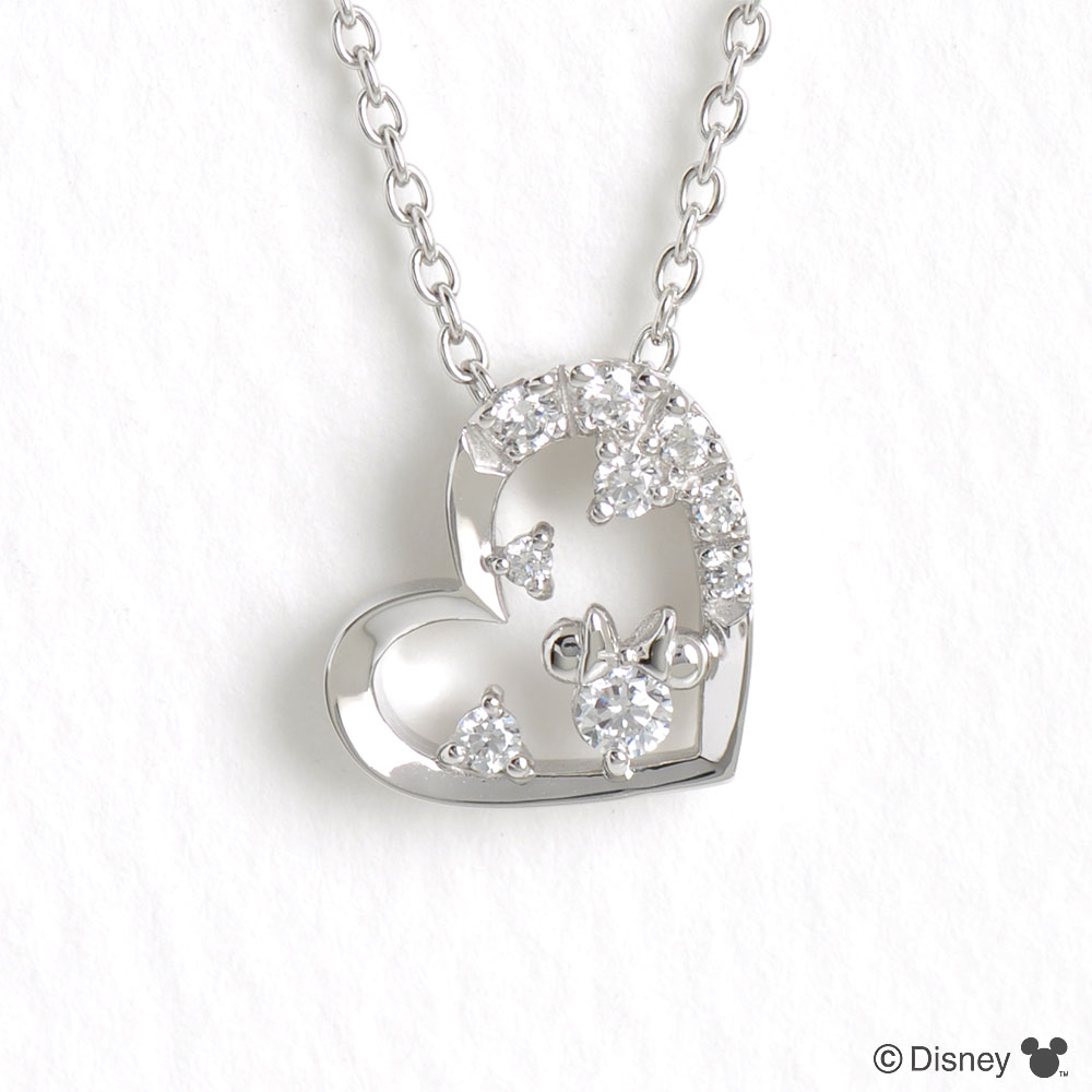 ディズニー] WEB限定 ミニー / シルバー キュービックジルコニア