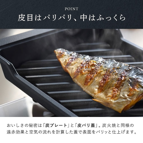 AUX オークス 大人の焼魚 炭グリル 魚焼き器の通販【FLICKCART】