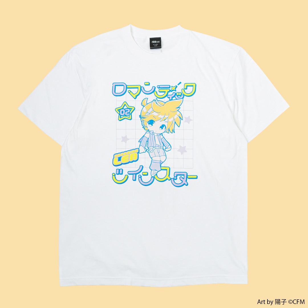 鏡音リン・レン ロマンティック☆ツインスター ネオンTシャツ 鏡音レン