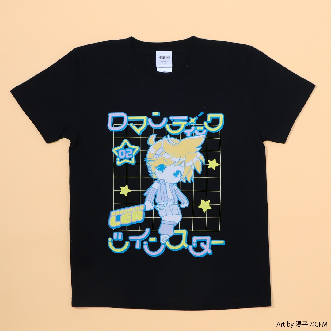 鏡音リン・レン ロマンティック☆ツインスター ネオンTシャツ 鏡音レン