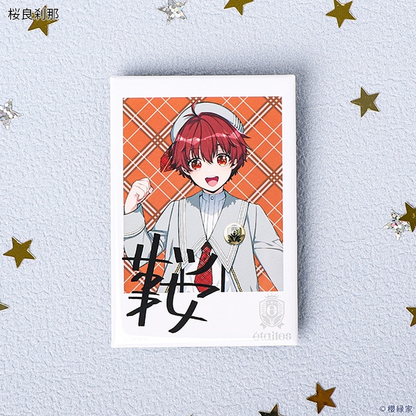 アイショタ idol show time エトエルコレクションチェキ風缶バッジ