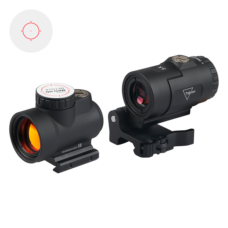 TRタイプ MROドットサイト&3倍マグニファイヤーセット BK | 光学機器